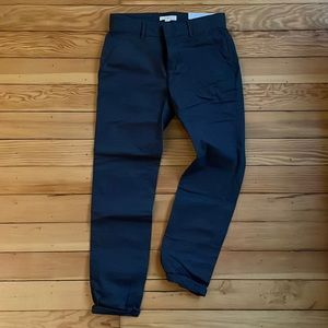 New LOFT navy chino pants